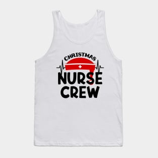 Christmas Nurse Crew Tank Top